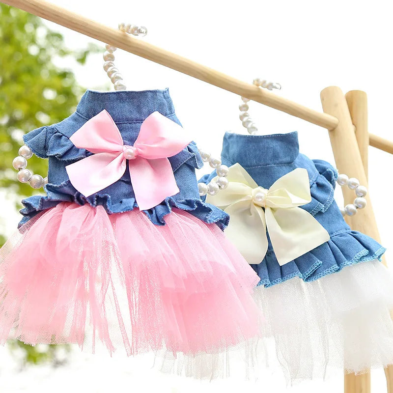 Denim Sphynx Summer Dress
