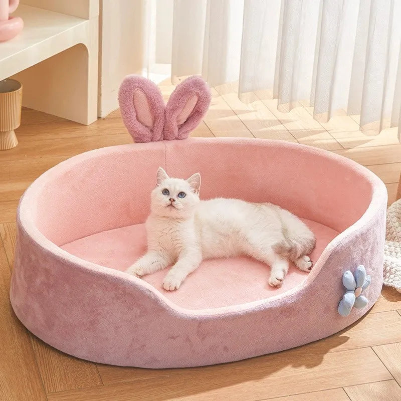 Detachable Washable Coral Fleece Bed