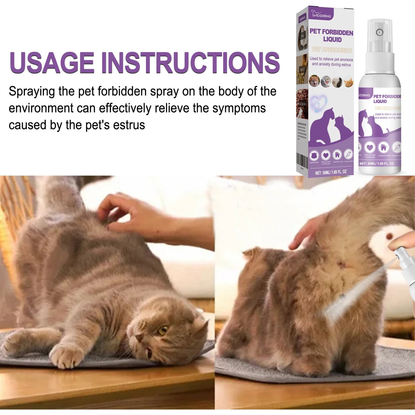 Calming Pheromone Spray