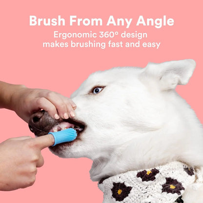 3PCS Silicone Finger Toothbrush Set